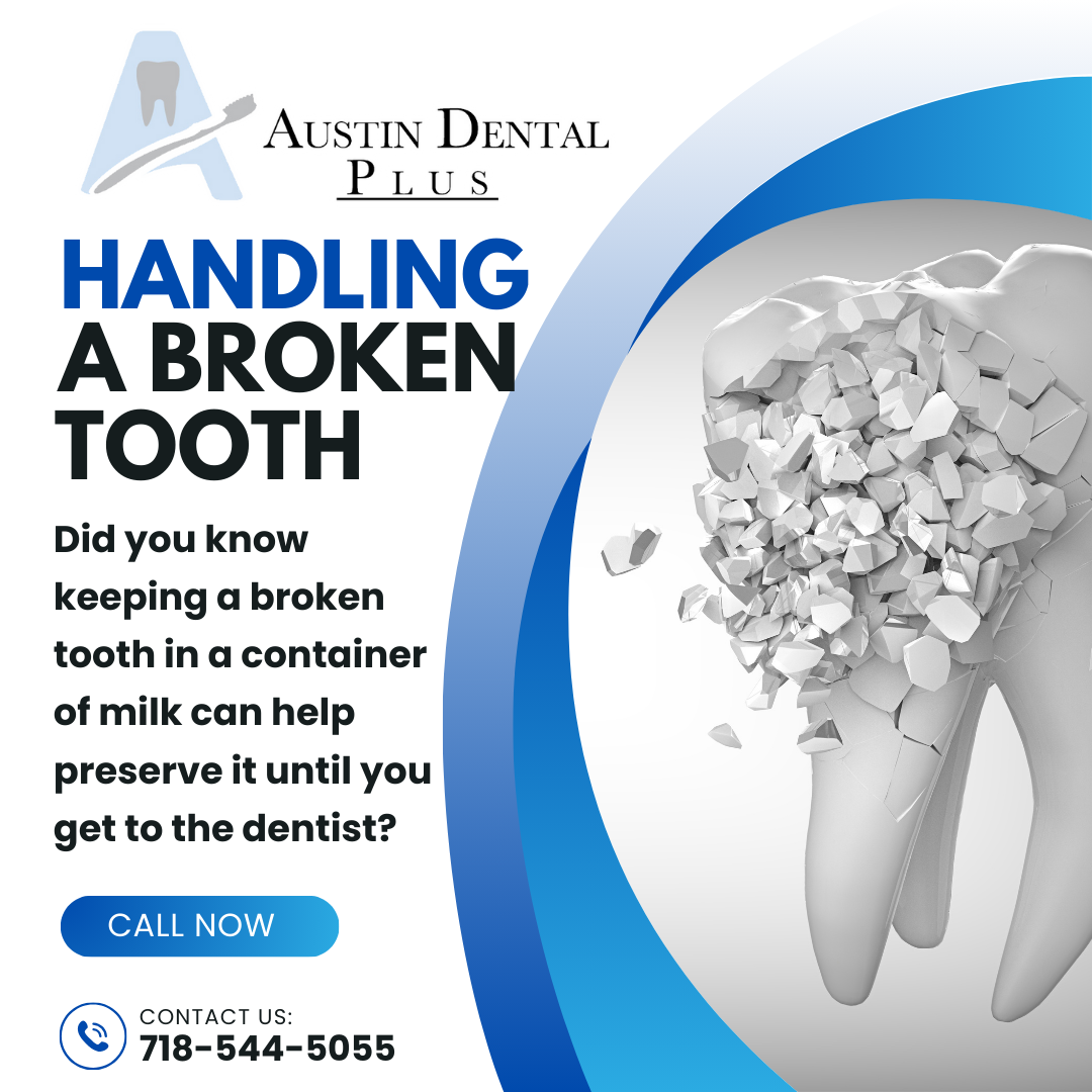 What to Do if You Have a Broken or Cracked Tooth: Don’t Panic, We’ve Got You Covered!